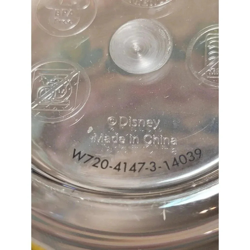 Disney Mickey Mouse Cups/Tumblers, Plastic with colorful Mickey Mouse Faces. - Picture 4 of 6